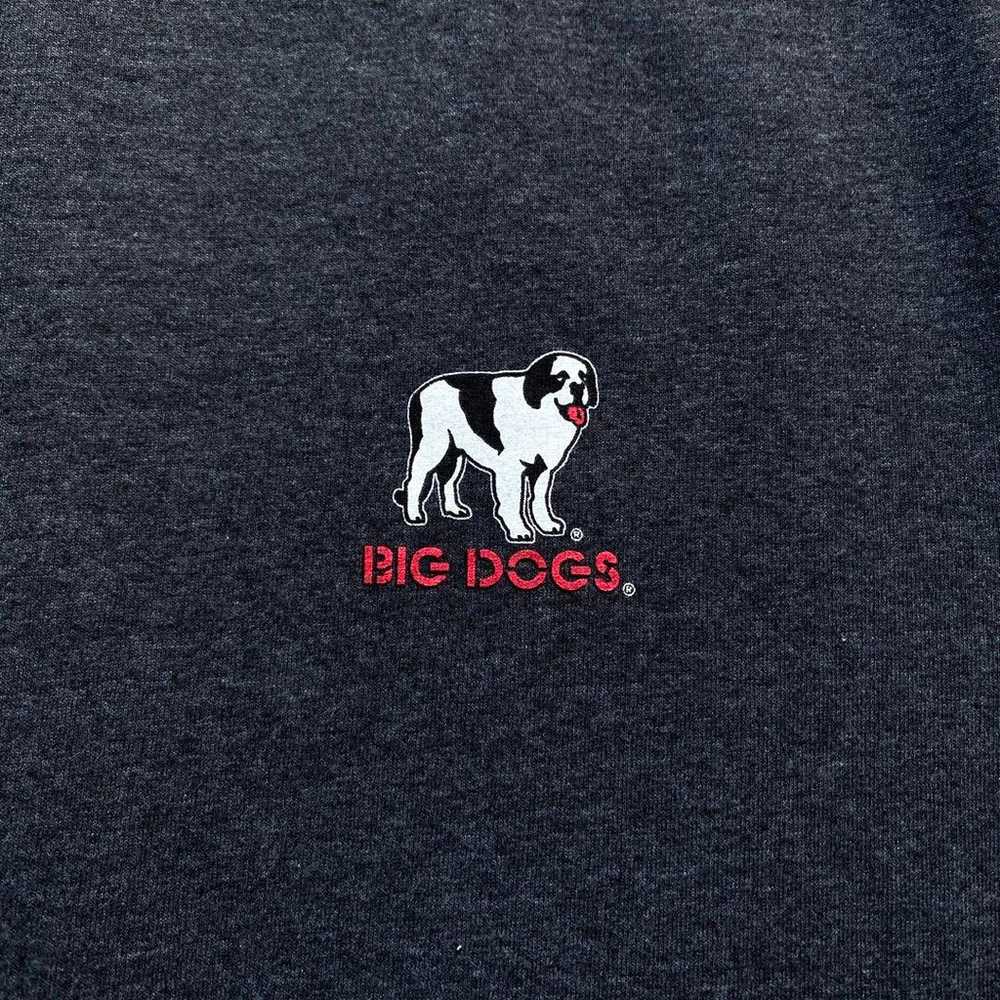 BIG DOGS Parody Short Sleeve T-shirt in BLACK Dog… - image 6