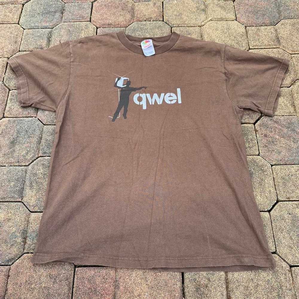 Vintage Qwel Rap T 90s Typical Cats Eminem Underg… - image 1