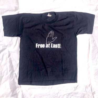 90s free at last t-shirt. American vintage - image 1