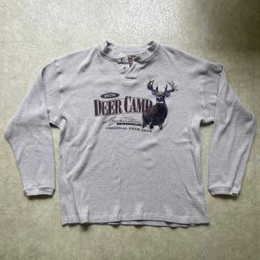 Vintage Legendary Whitetails Men’s Tan Long Sleev… - image 1