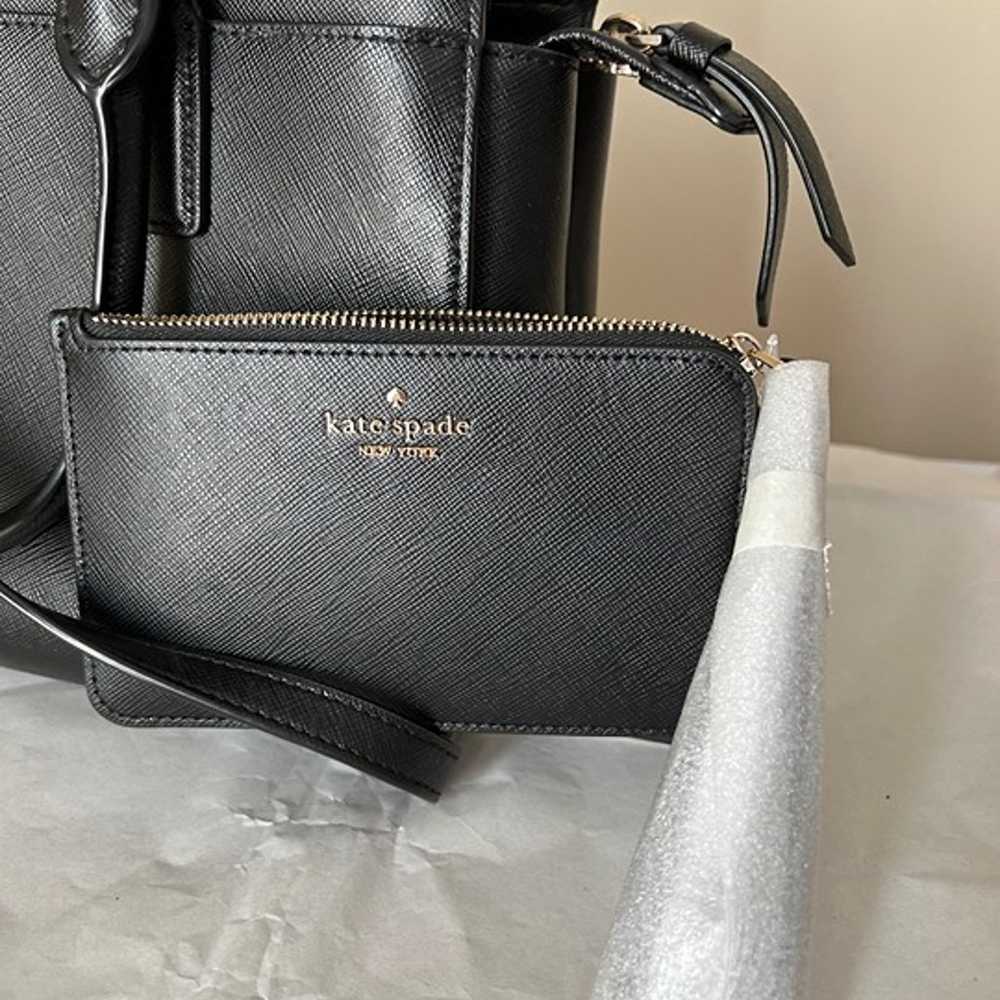 Kate Spade Saffiano purse and wristlet bundle - image 6