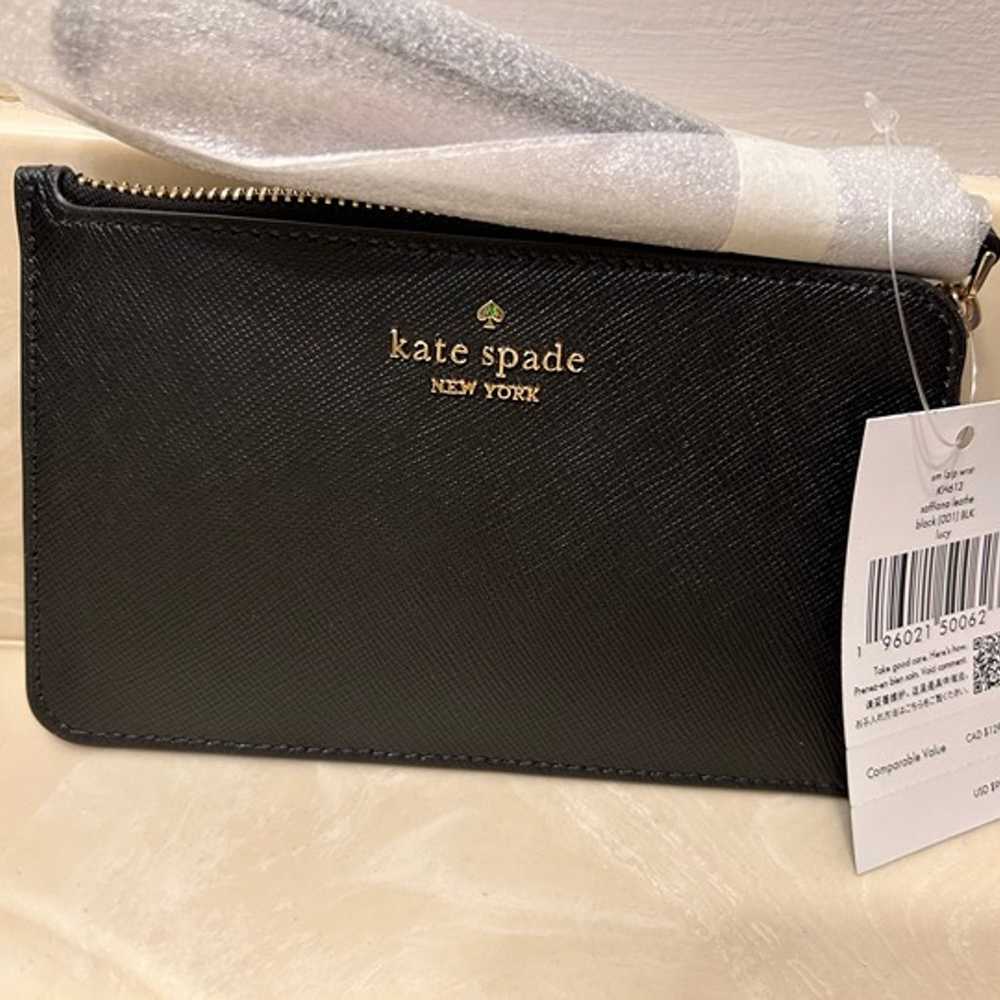 Kate Spade Saffiano purse and wristlet bundle - image 9