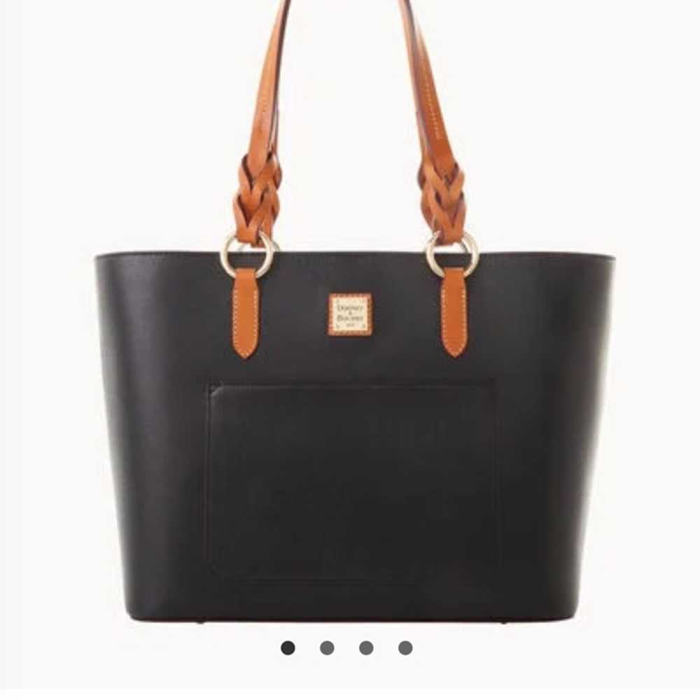 Dooney & Bourke Saffiano Tammy Tote in Pebble Pur… - image 6