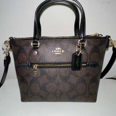 Coach mini gallery crossbody handbag