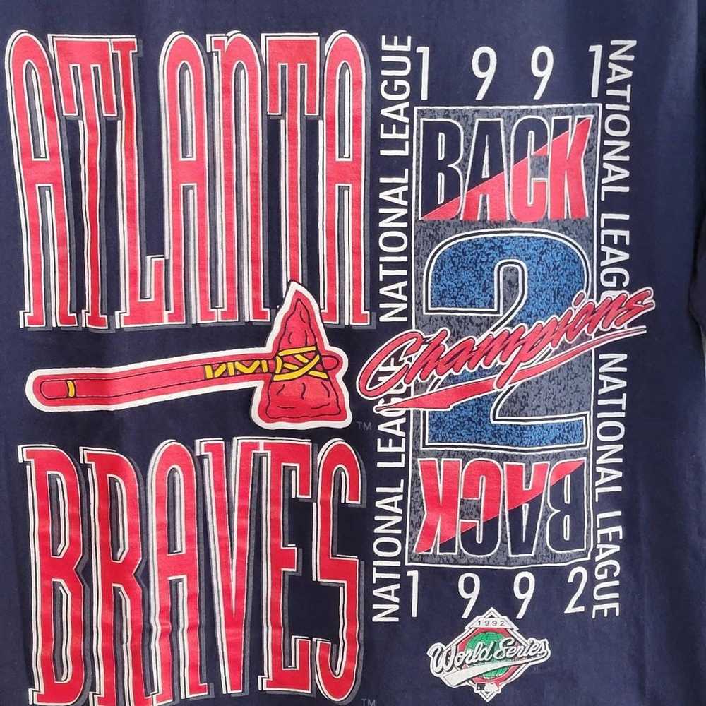 Vintage 1992 World Series - Atlanta Braves Nation… - image 2