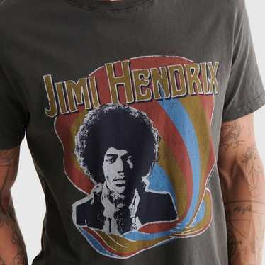 Jimi Hendrix by Lucky Brand Men’s Raven TShirt W/… - image 1