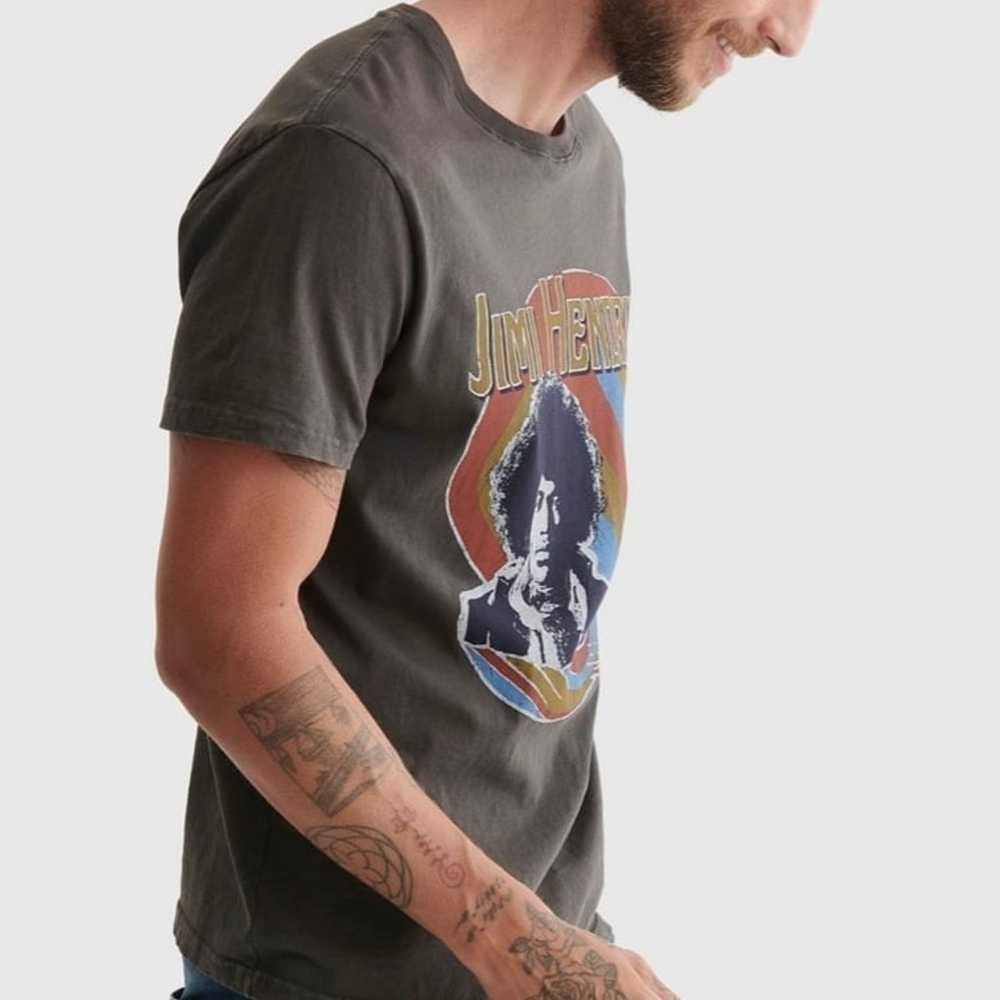 Jimi Hendrix by Lucky Brand Men’s Raven TShirt W/… - image 3