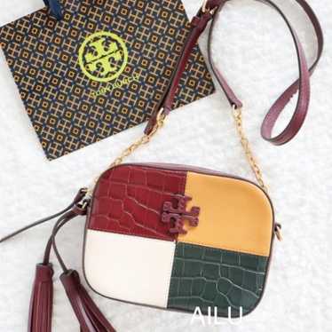 ☆TORY BURCH☆ MacGlo Camera Bag Color Block