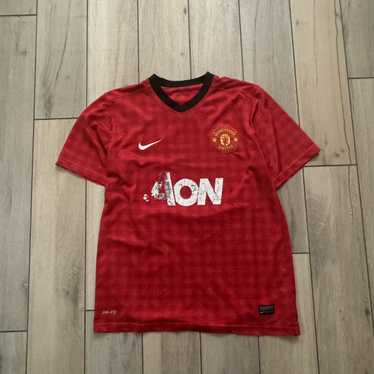 Adidas × Nike × Soccer Jersey Vintage Y2K Red Manc