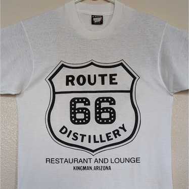 Vintage Get Your Kicks On Route 66 Medium T-Shirt… - image 1