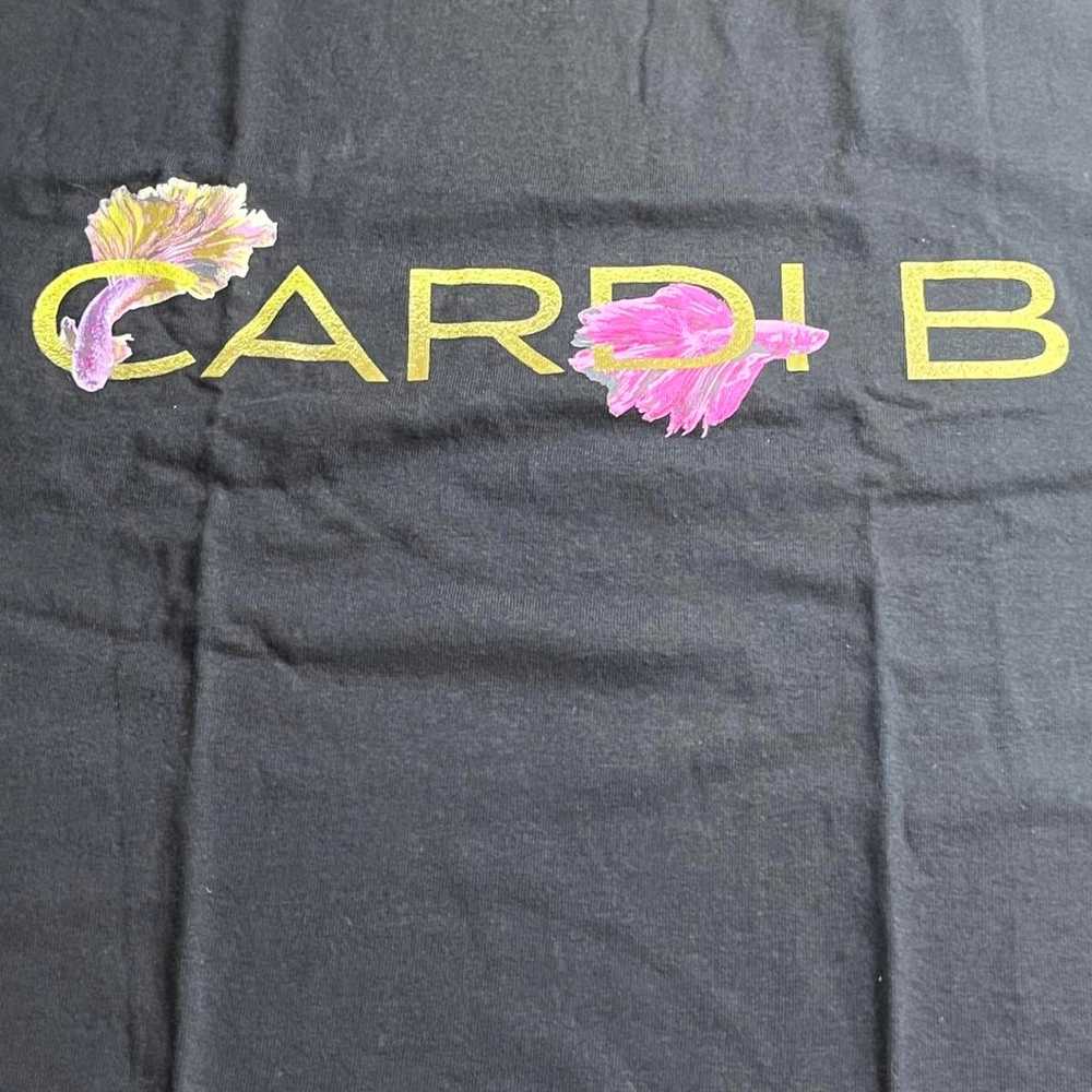 Cardi B Official Tee - Fish CardiB T-shirt - M - image 3