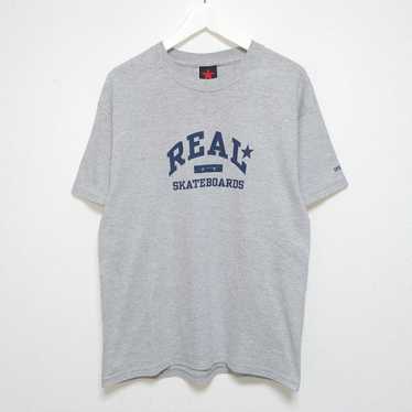 M 00s REAL SKATEBOARDS T-shirt Real Skate USA. - image 1