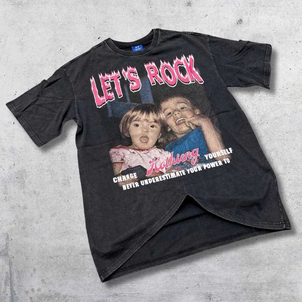 Rock vintage-like T-shirt from the 90s and 00s, w… - image 6