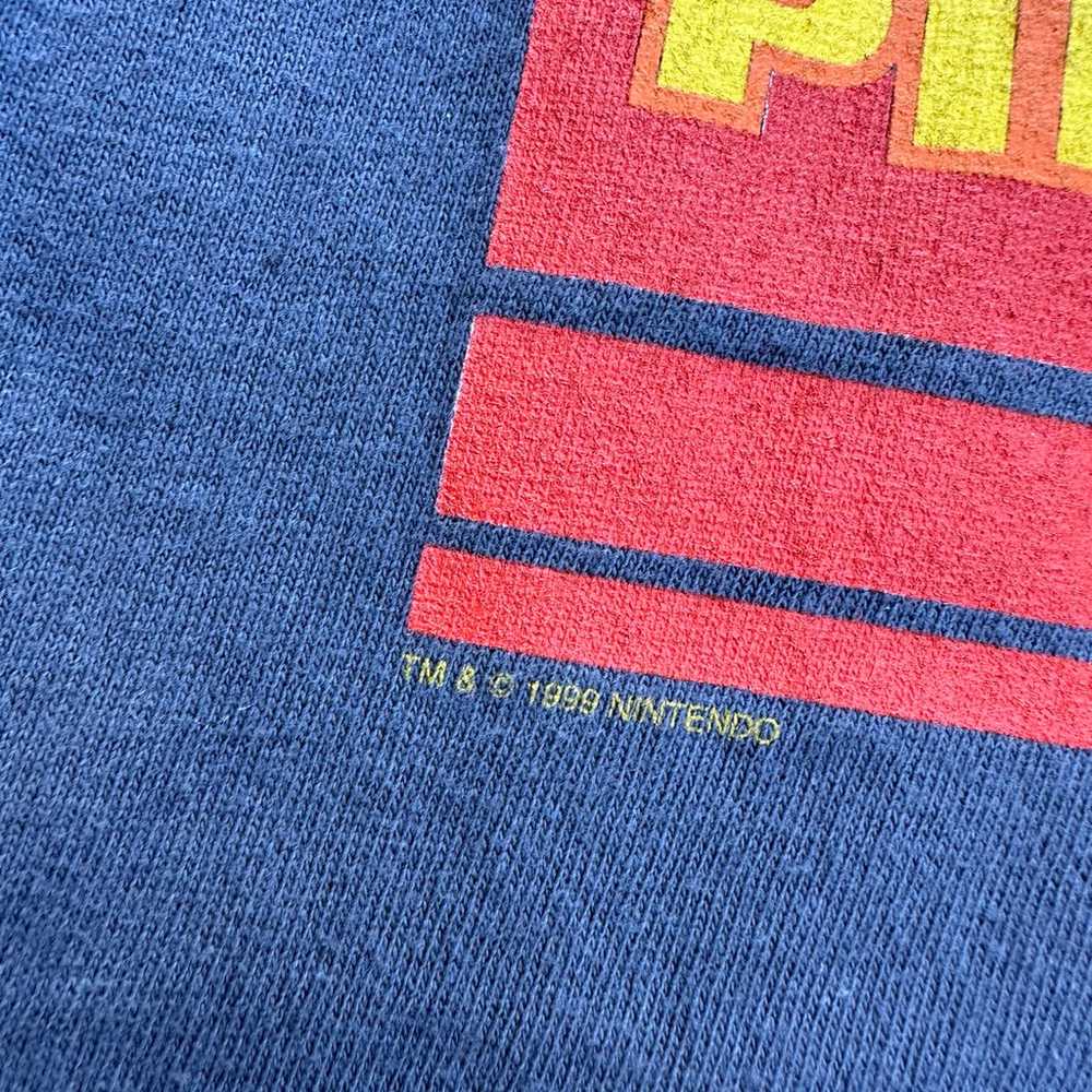 Vintage 1999 Nintendo Pokémon Pikachu Promo T-Shi… - image 4