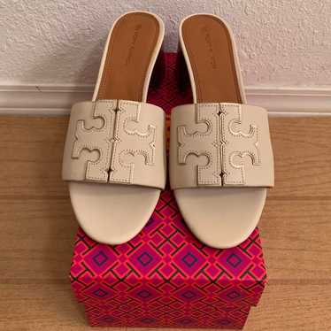 Tory Burch Tory Burch Ines 55mm Leather Slides Sl… - image 1