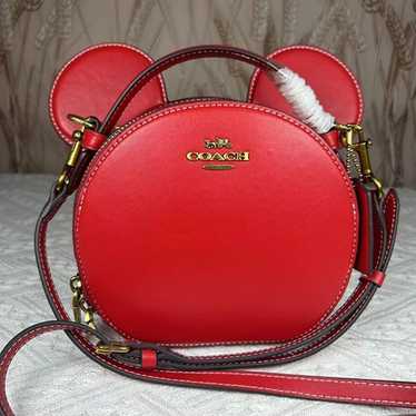 COACH Disney X Coach Mickey Mouse Ear Bag Crossbod