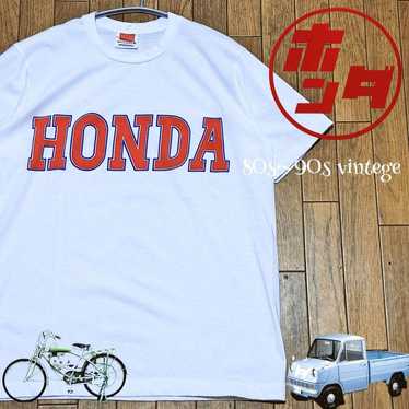 80s - HONDA Big Logo T-shirt.