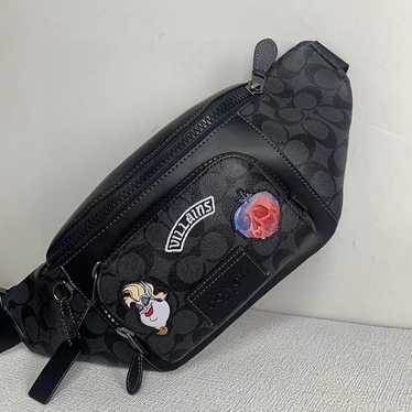 Disney X Coach Track Belt Bag With Patches - image 1