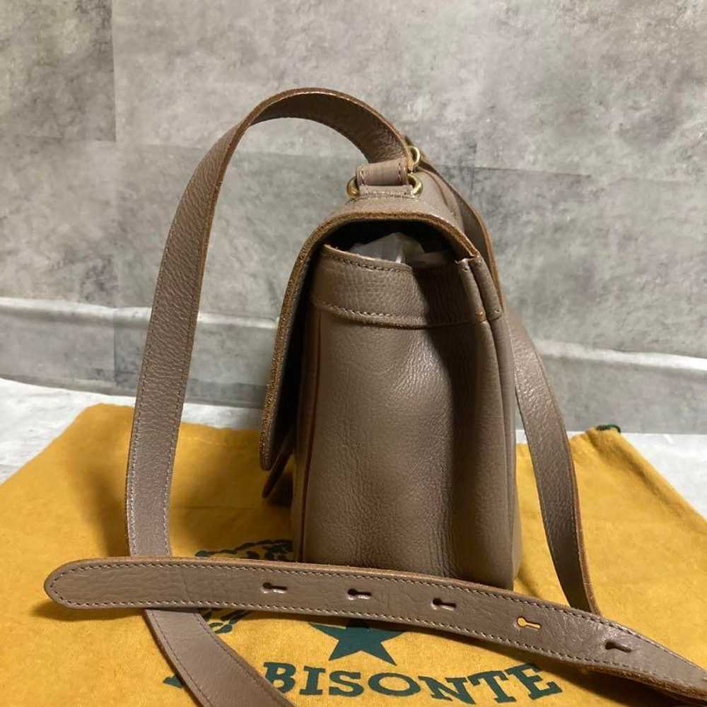 Brand new Il Bisonte shoulder bag in grey color. - image 10