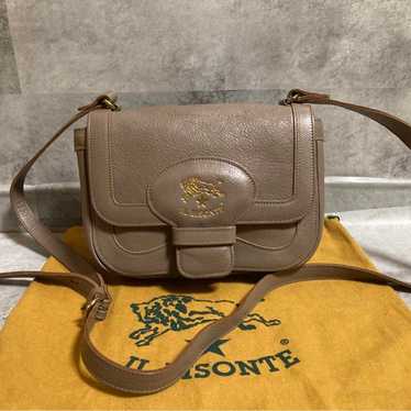 Brand new Il Bisonte shoulder bag in grey color. - image 1