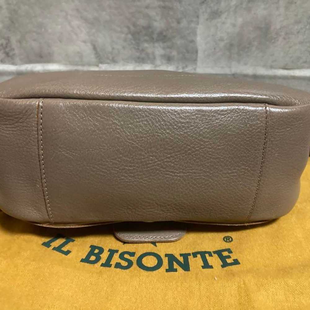 Brand new Il Bisonte shoulder bag in grey color. - image 4