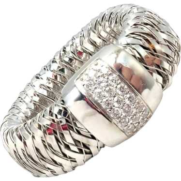 Authentic! Roberto Coin Primavera 18k White Gold D