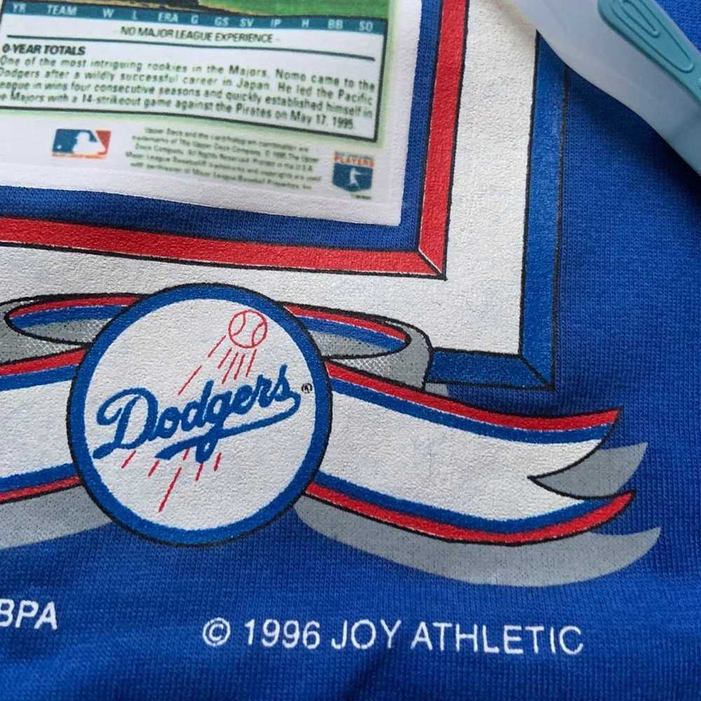 Vintage Vtg Los Angeles Dodgers Joy Athletic Uppe… - image 4