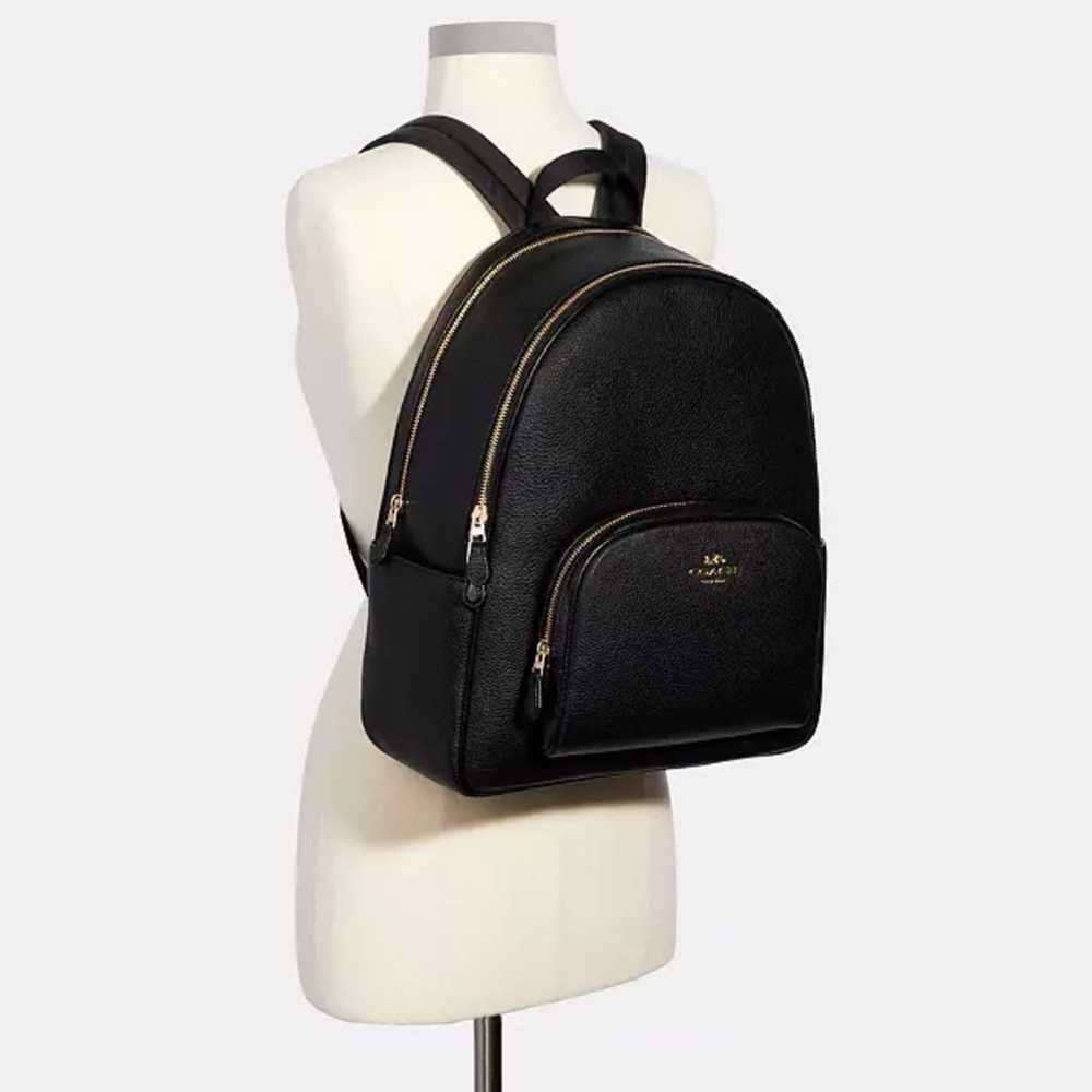 Coach leather backpack - image 7