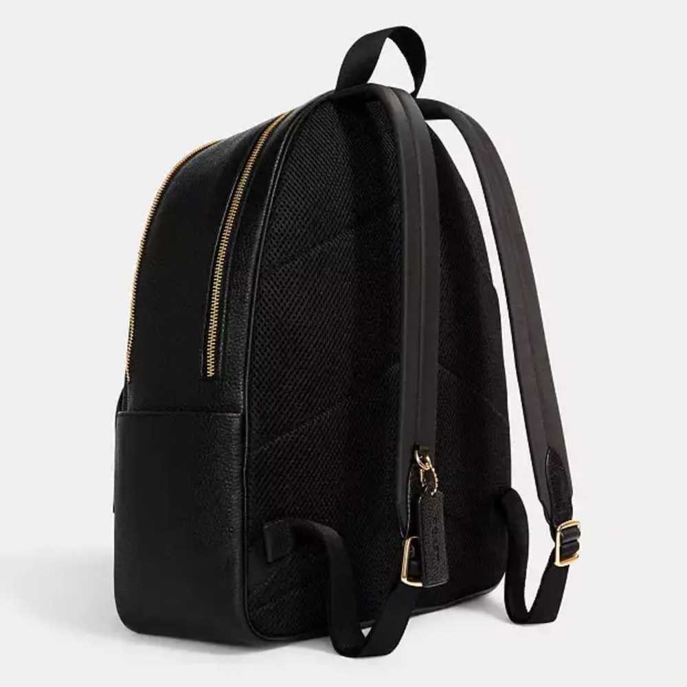 Coach leather backpack - image 9