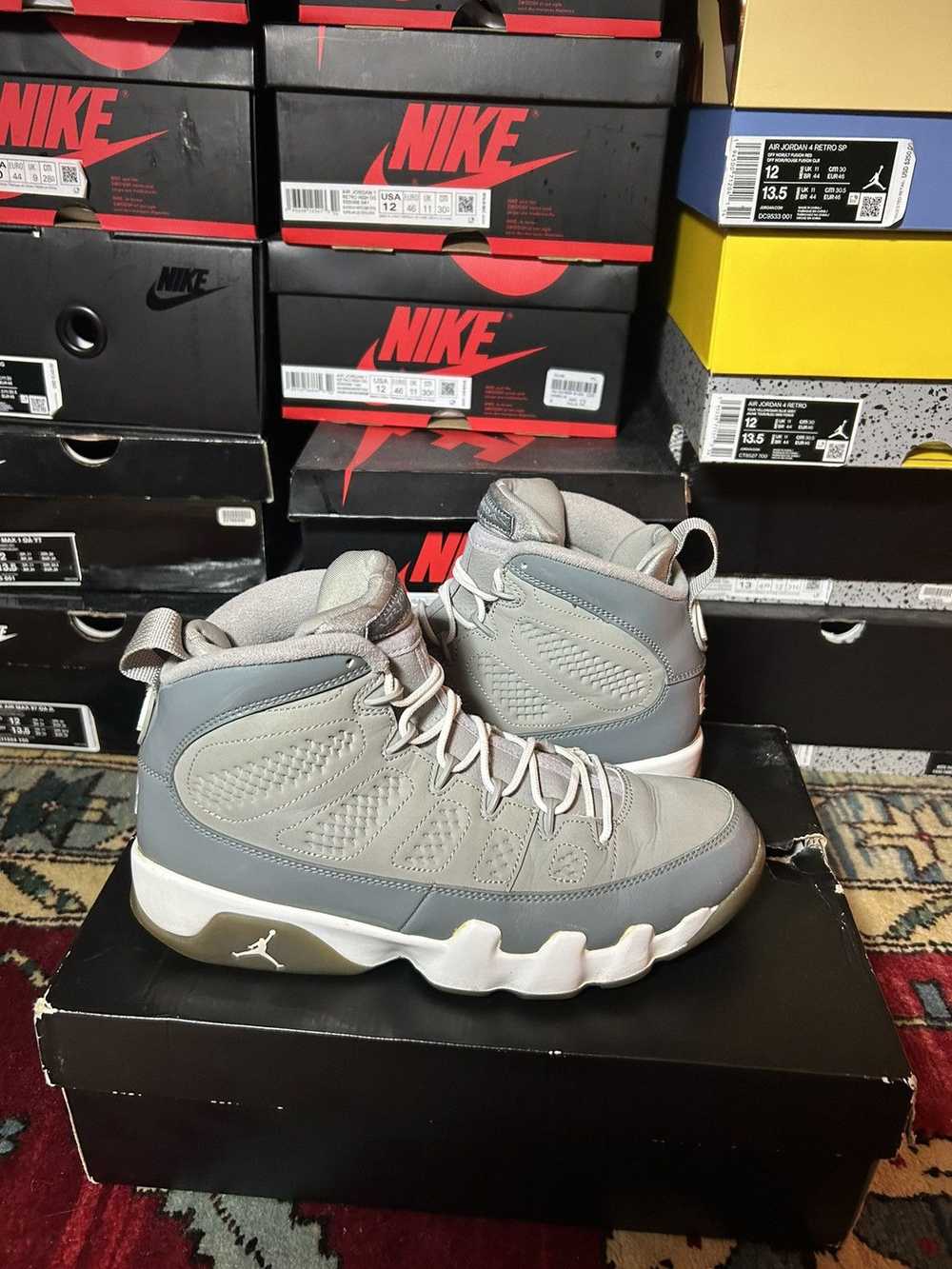 Jordan Brand Jordan 9 Cool grey size 8 2012 - image 1