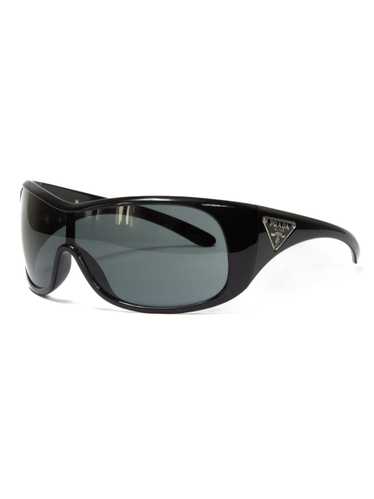 Prada PRADA TRIANGLE LOGO BLACK SUNGLASSES