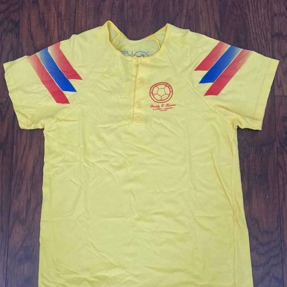 Colombia Soccer Jersey Retro - image 1