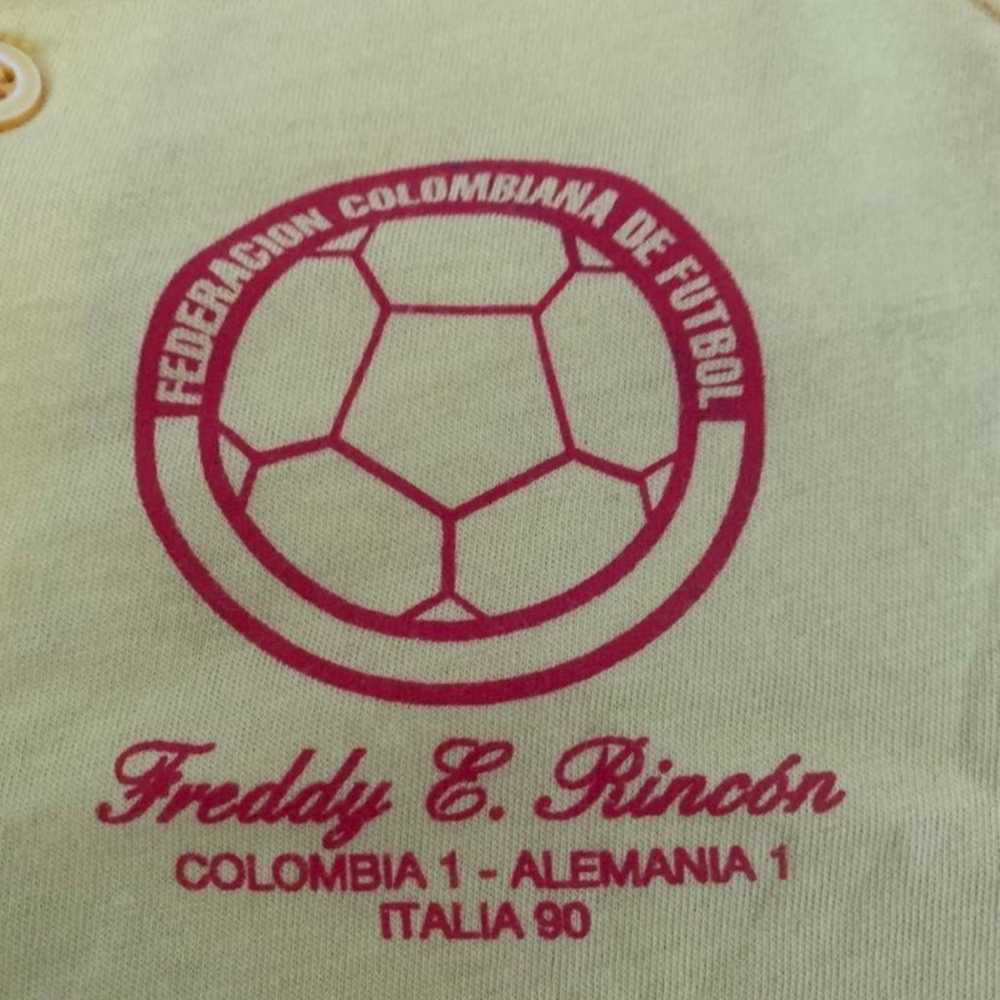 Colombia Soccer Jersey Retro - image 3