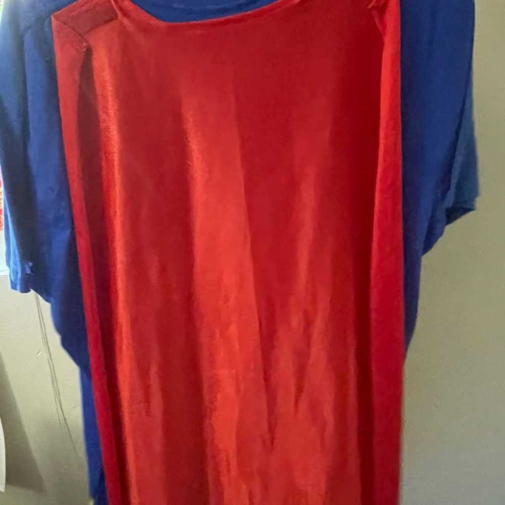 Superman Shirt With Cape - image 2