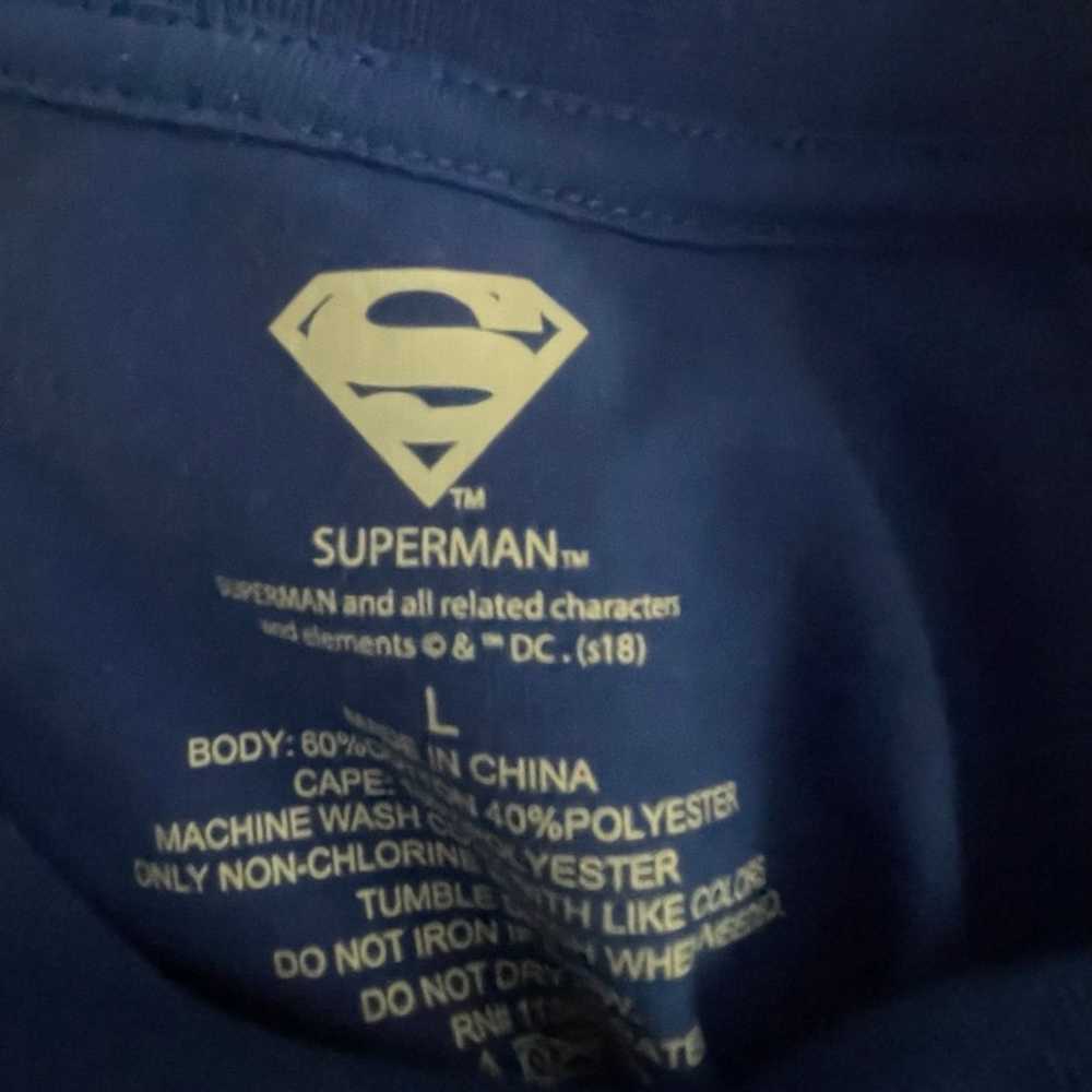 Superman Shirt With Cape - image 3