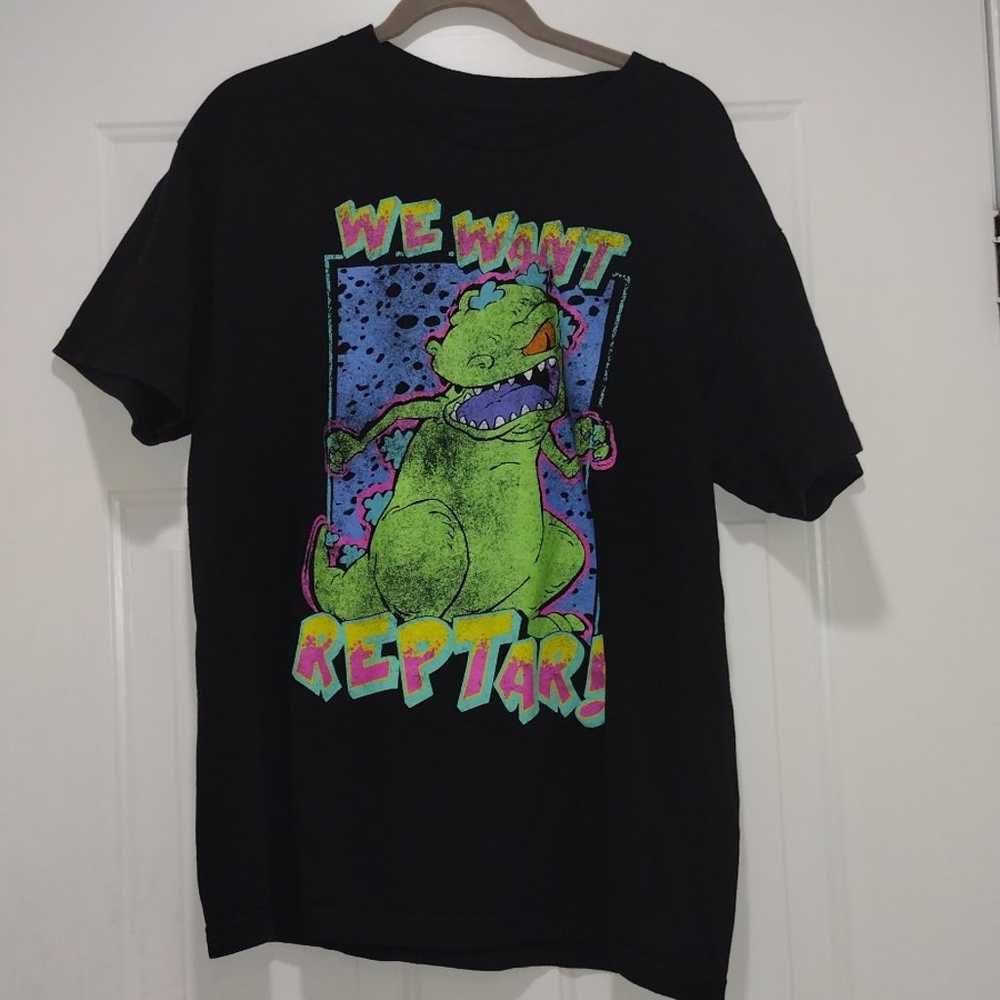 Nickelodeon We Want Reptar shirt size large - image 4