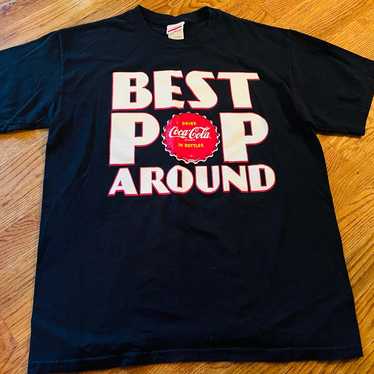 Coca-Cola Best Pop Around T-Shirt Sz L, Vintage, … - image 1