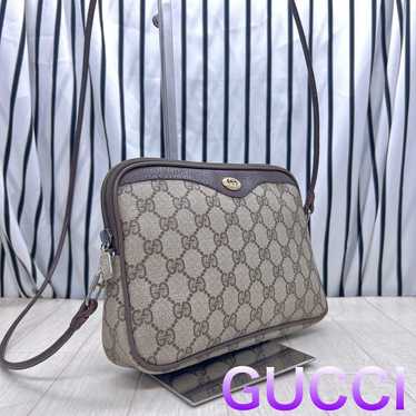 【Excellent Condition】GUCCI Old Gucci PVC Crossbody