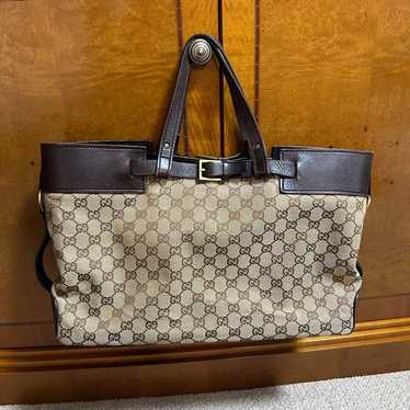 GUCCI Tote Bag with GG Pattern