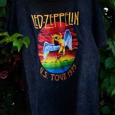 Led Zeppelin US Tour 1975 Graphic print shirt - image 1