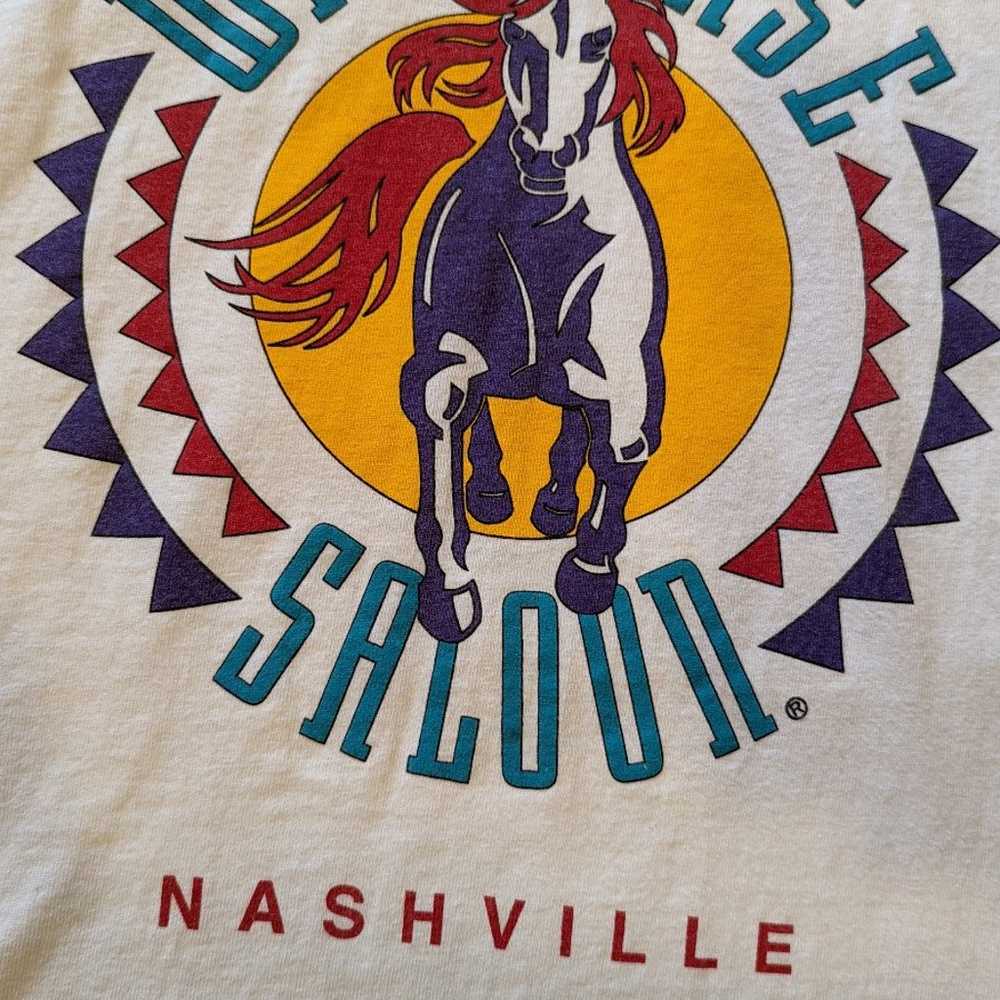 VTG Nashville Tennessee Wildhorse Saloon T Shirt … - image 4