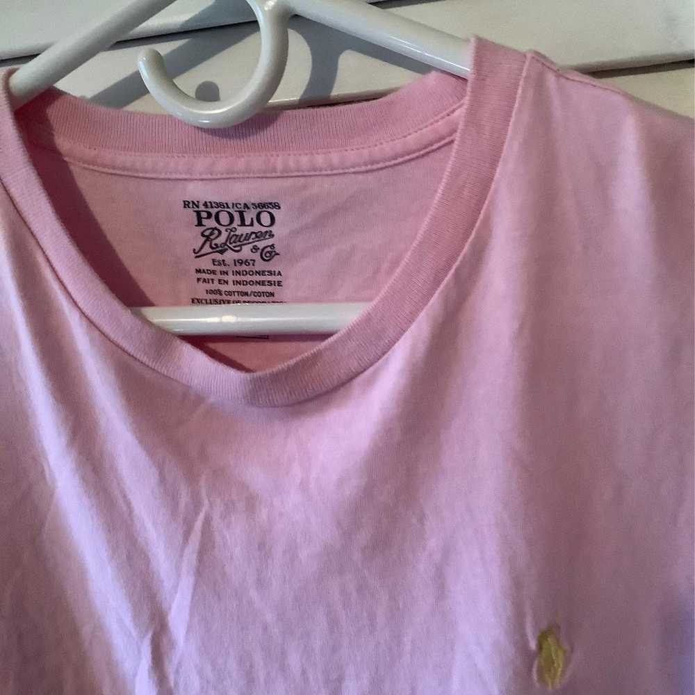 Polo Ralph Lauren Vintage Tee, size adult large - image 2