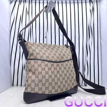 【Excellent Condition】GUCCI GG Pattern Shoulder Bag