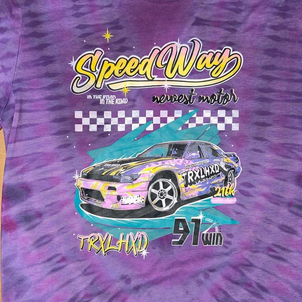 SPEED WAY TRXLHXD RACING CUSTOM REVERSE TIE DYE S… - image 2