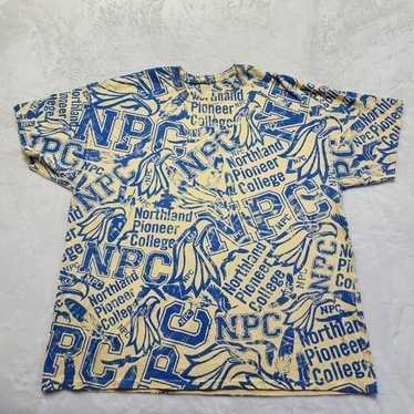 Vintage Gildan AOP Northland Pioneer College Shirt