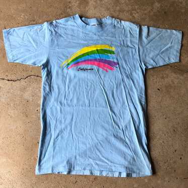 Vintage Y2K California Rainbow Shirt - image 1