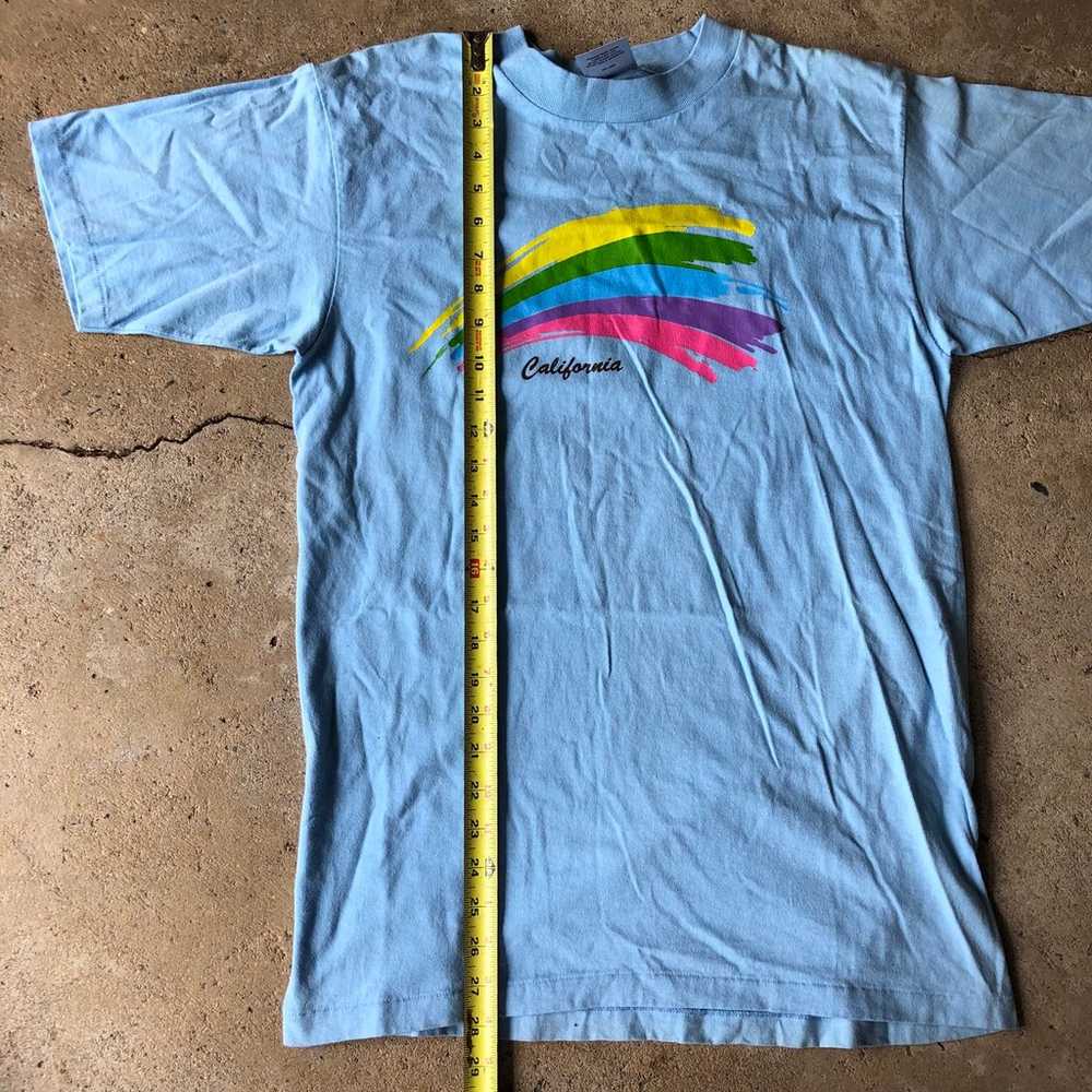 Vintage Y2K California Rainbow Shirt - image 7