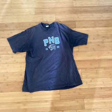 Vintage Pnb Single Stich 1990 Tee e - image 1