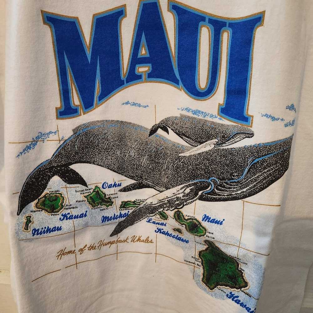 Maui Humpback Whale T-Shirt Graphic - image 2