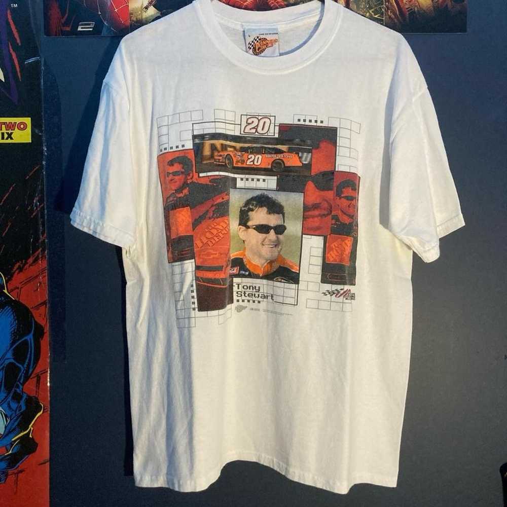 vintage tony Stewart NASCAR shirt - image 1